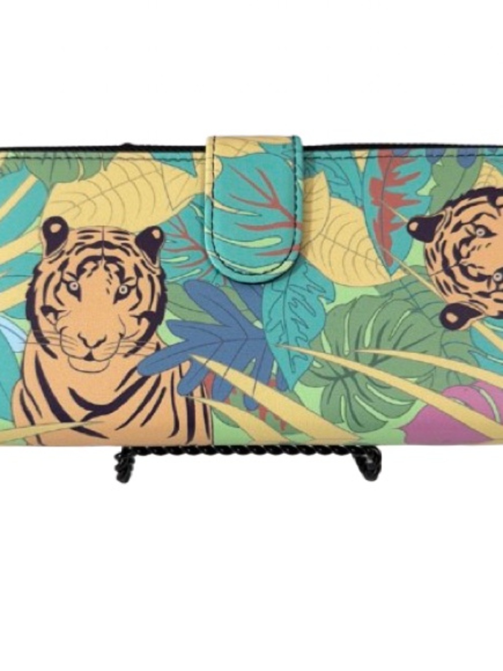 New Women's Wallet -tiger - multi color